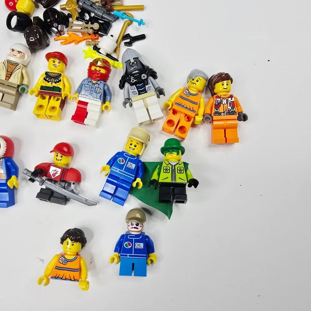 LEGO Minifigures‎ Lot of 15 with Accessories Toys Kids Bulk Figures